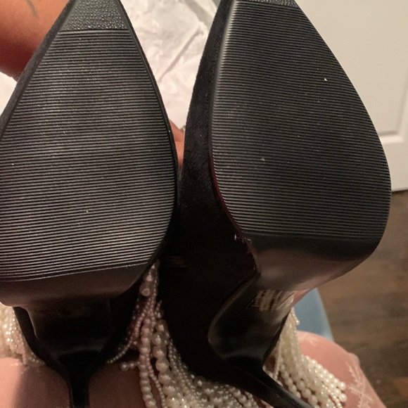 Pearl Suede High heel boots - Picture 3 of 6